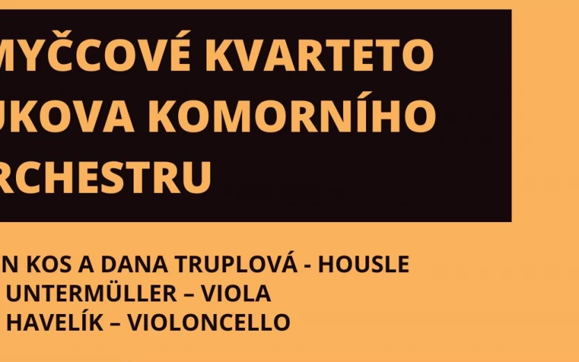 Smyčcové kvarteto Sukova komorního orchestru